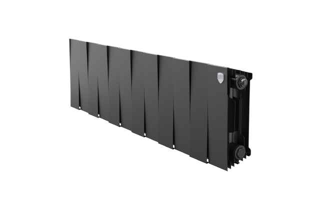 Радиатор Royal Thermo PianoForte 200 чёрный, нижнее/боковое подключение