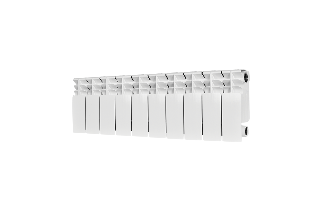 Радиатор STOUT TITAN 200 биметаллический с боковым подключением